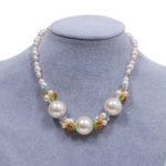 colier argint perle mari multicolor (2)